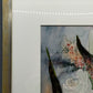 Gisela Tanculski – Elegantes Aquarell mit weißen Rosen – Kunstwerk