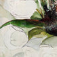 Gisela Tanculski – Elegantes Aquarell mit weißen Rosen – Kunstwerk