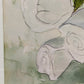Gisela Tanculski – Elegantes Aquarell mit weißen Rosen – Kunstwerk
