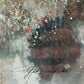 Gisela Tanculski – Elegantes Aquarell mit weißen Rosen – Kunstwerk