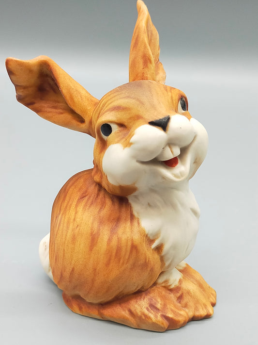 Kaiser Porzellan Figur Lachender Hase 554 Vintage West Germany