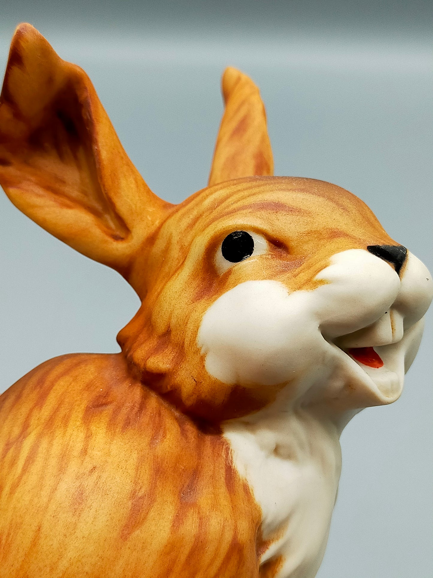 Kaiser Porzellan Figur Lachender Hase 554 Vintage West Germany