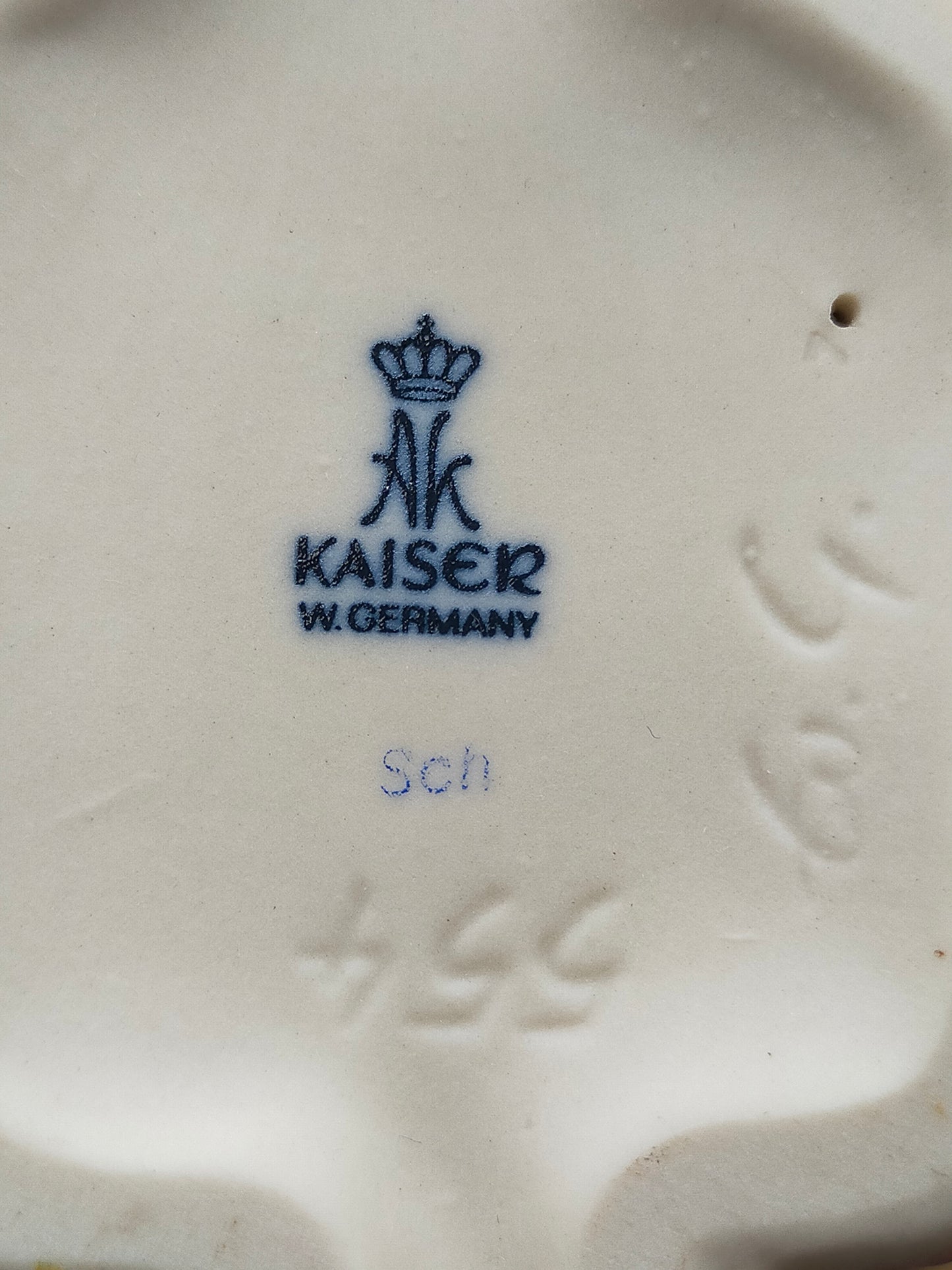 Kaiser Porzellan Figur Lachender Hase 554 Vintage West Germany