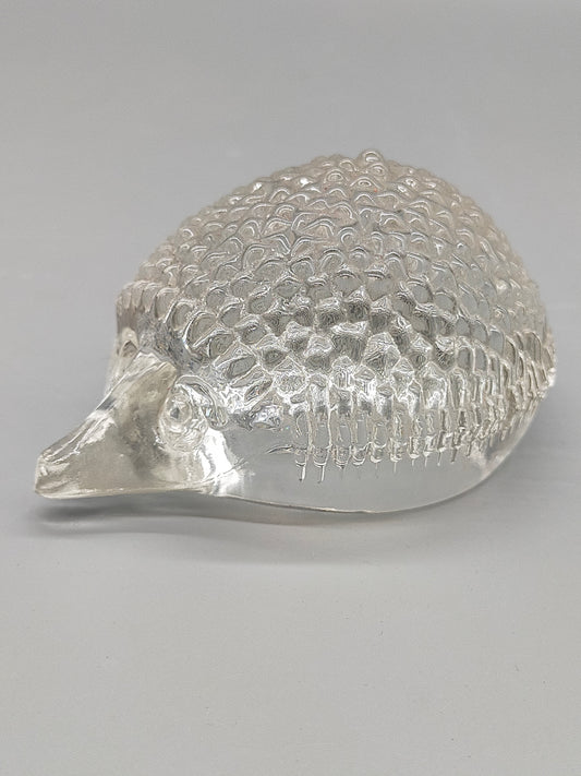 Kristallglas Igel Figur Vintage Deko