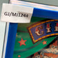 Vintage Circus Spiel Uhr mit Schublade Melodie Small World