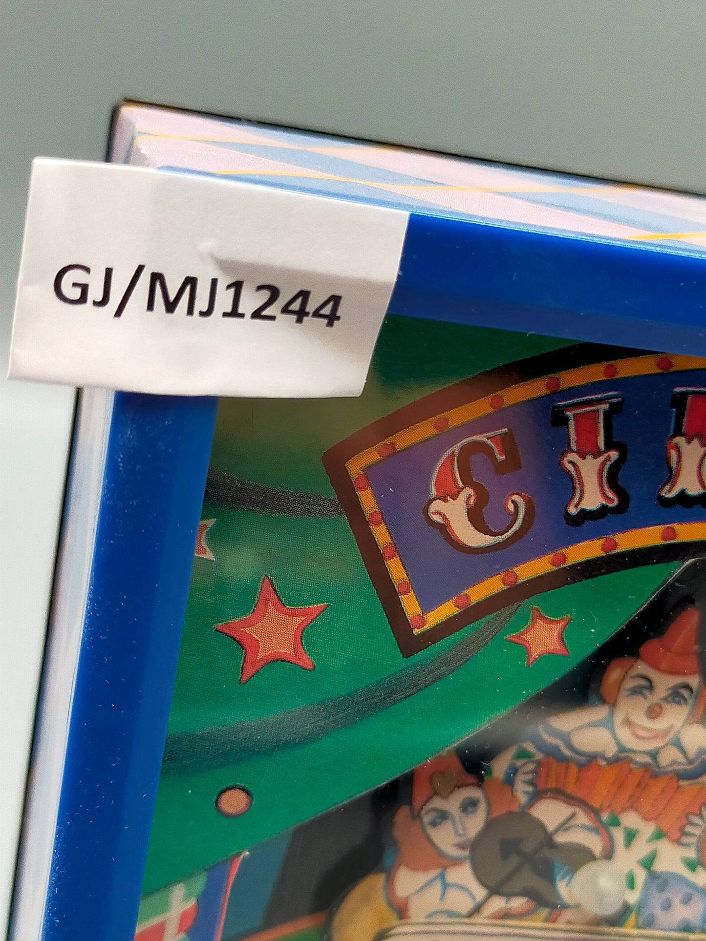 Vintage Circus Spiel Uhr mit Schublade Melodie Small World