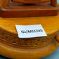 Dekorative Holz Spinnrad Spieluhr Vintage Miniatur mit Holzschnitzerei