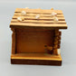 Rustikale Lador Spiel Uhr Chalet Schattwald Tirol Vintage Holzkunst