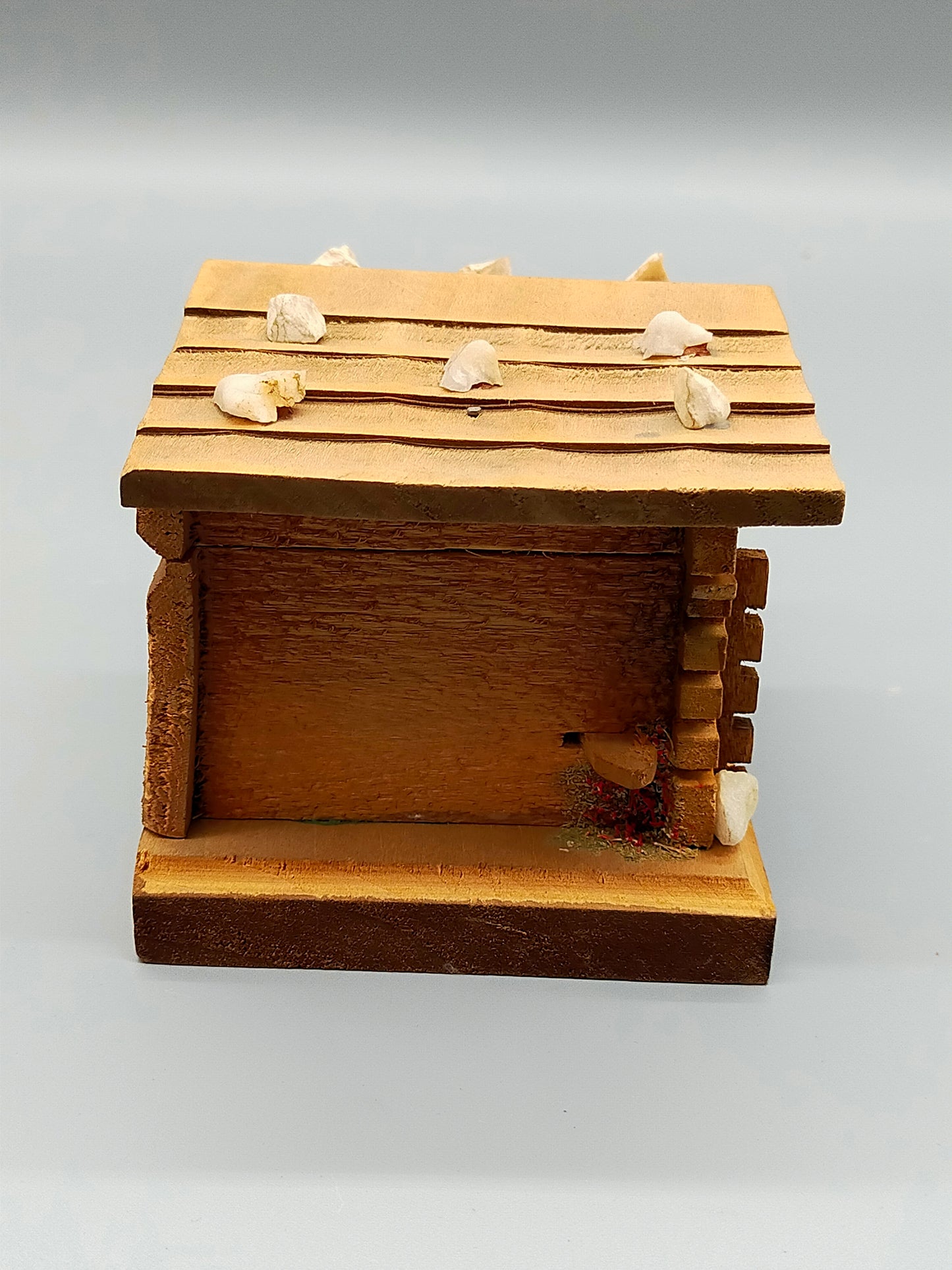 Rustikale Lador Spiel Uhr Chalet Schattwald Tirol Vintage Holzkunst