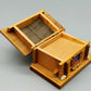 Rustikale Lador Spiel Uhr Chalet Schattwald Tirol Vintage Holzkunst