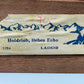 Rustikale Lador Spiel Uhr Chalet Schattwald Tirol Vintage Holzkunst