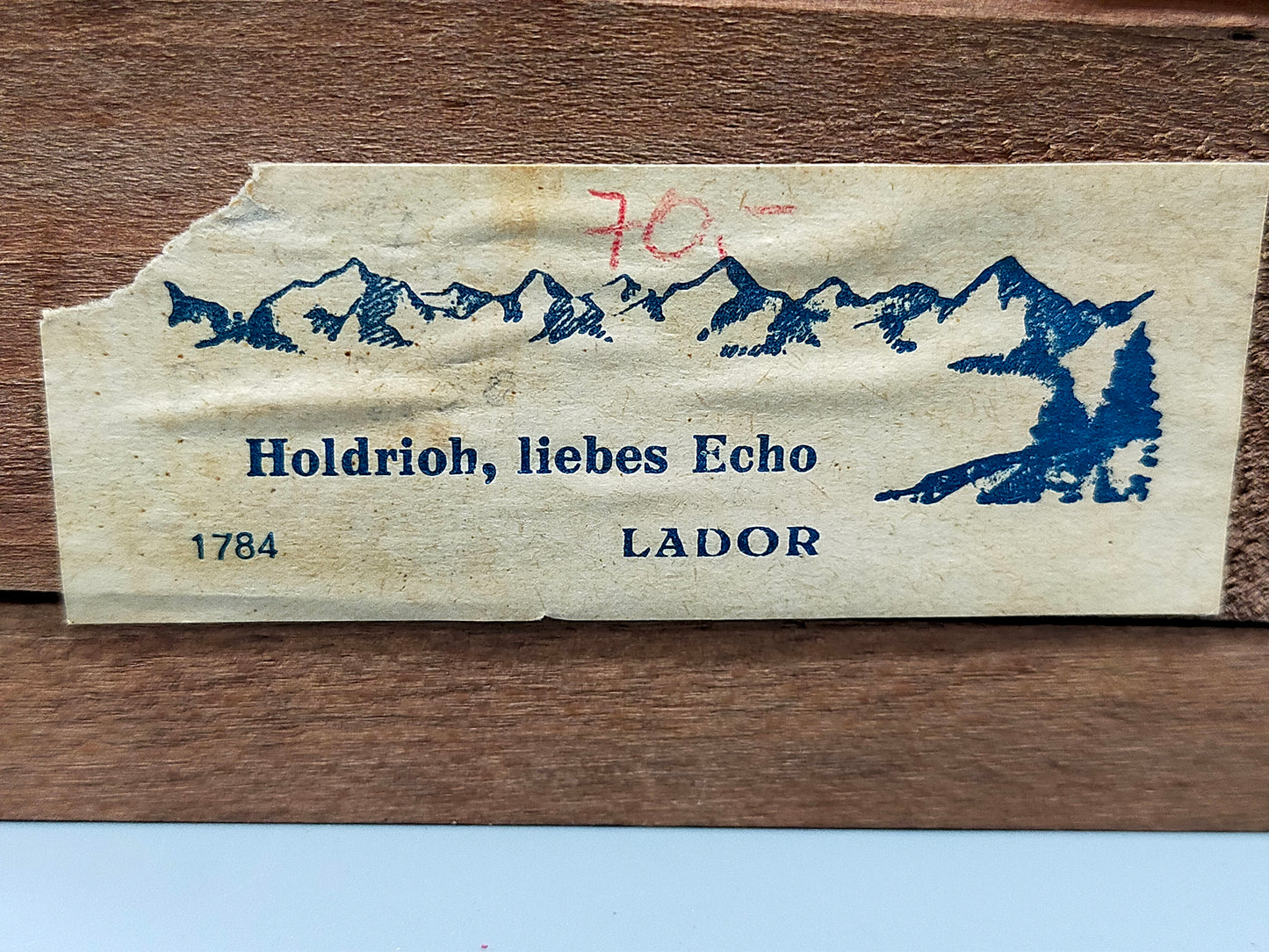 Rustikale Lador Spiel Uhr Chalet Schattwald Tirol Vintage Holzkunst