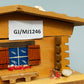 Rustikale Lador Spiel Uhr Chalet Schattwald Tirol Vintage Holzkunst