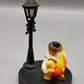 Ton Yun Co. Design Clown Figur mit Laterne Vintage Stil Dekoration