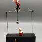 Gilde Handwerk Ring Circus Spieluhr Clown auf Einrad Balance Spiel