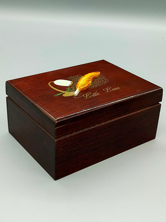Elegante Schmuckschatulle Spieluhr Japanisches Design