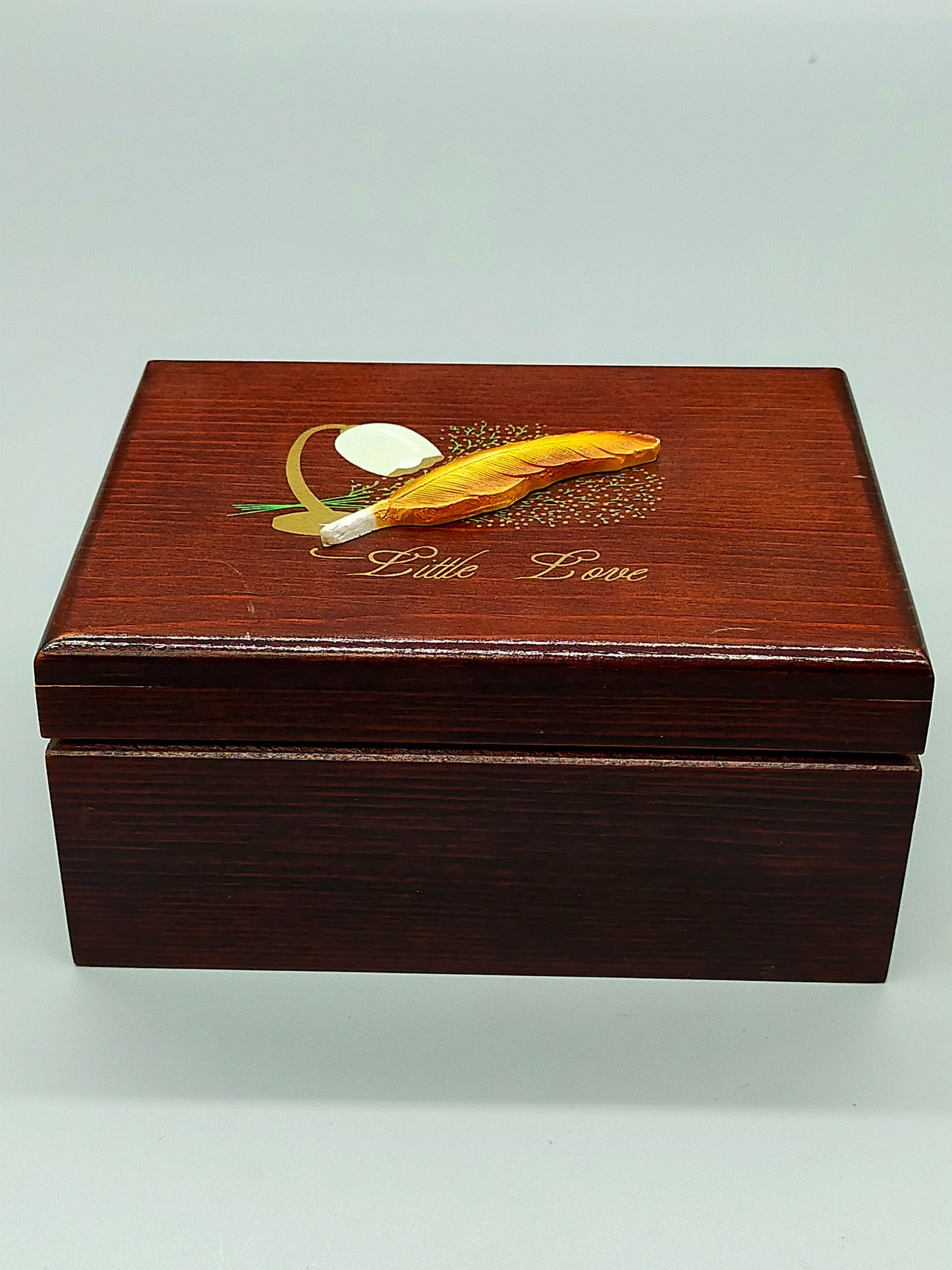 Elegante Schmuckschatulle Spieluhr Japanisches Design
