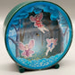 Vintage Spieluhr Fairy Sunrise Sunset Magischer Feenwald