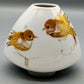 Titel Fürstenberg Porzellan Vase Goldene Vögel & Schmetterlinge