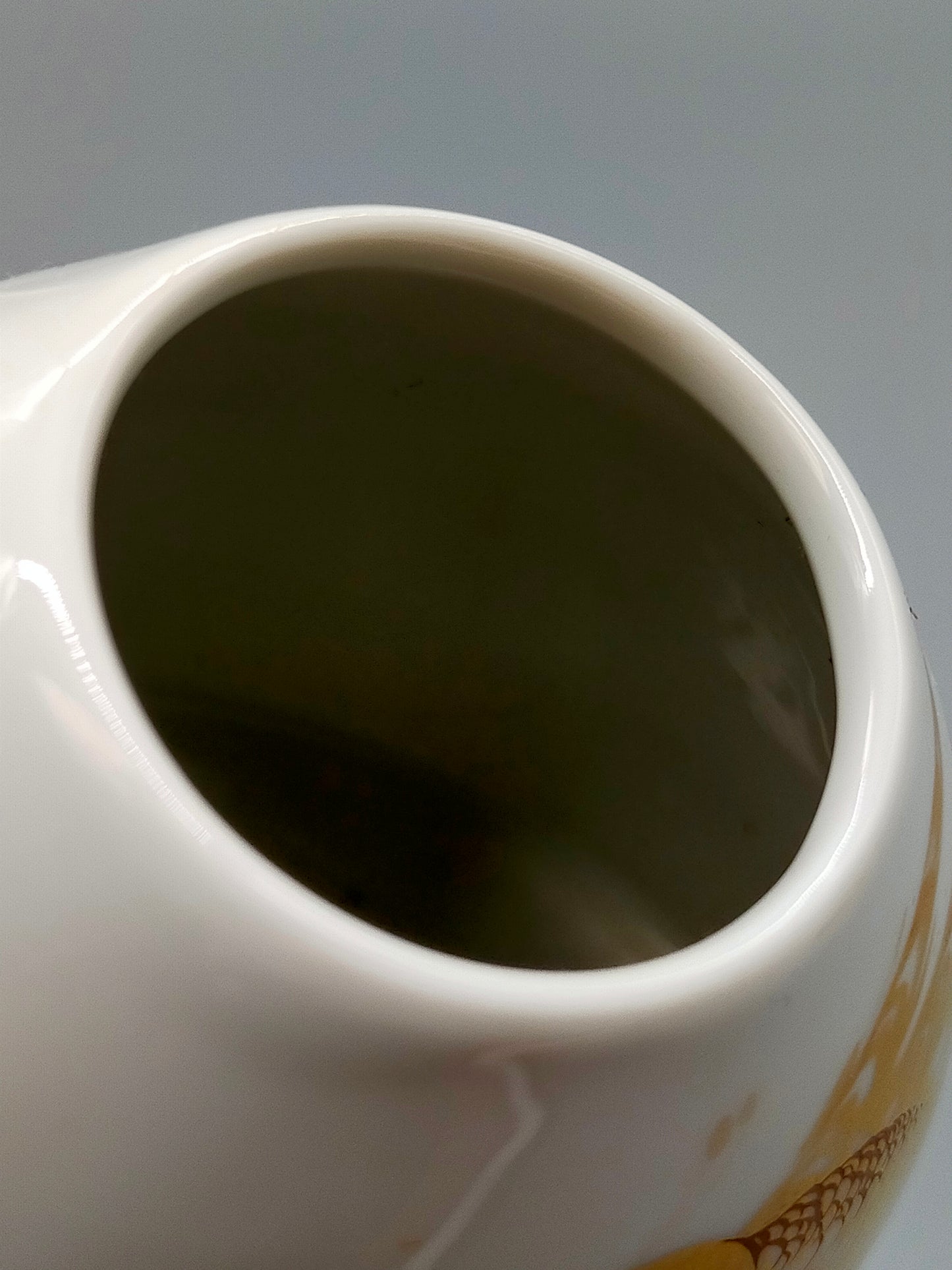 Titel Fürstenberg Porzellan Vase Goldene Vögel & Schmetterlinge