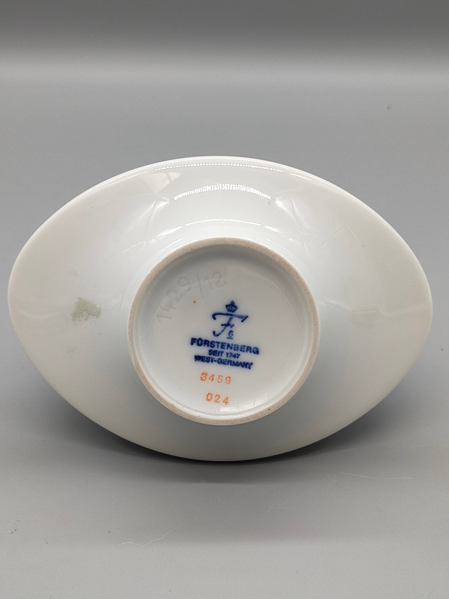 Titel Fürstenberg Porzellan Vase Goldene Vögel & Schmetterlinge