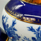 Prachtvolle Royal KPM Bavaria Echt Cobalt Deckelvase – Blau/Gold