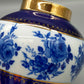 Prachtvolle Royal KPM Bavaria Echt Cobalt Deckelvase – Blau/Gold