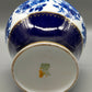 Prachtvolle Royal KPM Bavaria Echt Cobalt Deckelvase – Blau/Gold