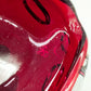 Murano Glas Aschenbecher Rubinrot & Massiv Sommerso Stil