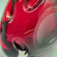 Murano Glas Aschenbecher Rubinrot & Massiv Sommerso Stil