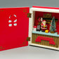 Holz Spieluhr Buch Weihnachtsdekoration mit Spielwerk
