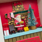 Holz Spieluhr Buch Weihnachtsdekoration mit Spielwerk
