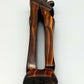 Moderne Holz Skulptur Abstrakte Figur Liebespaar Signiert