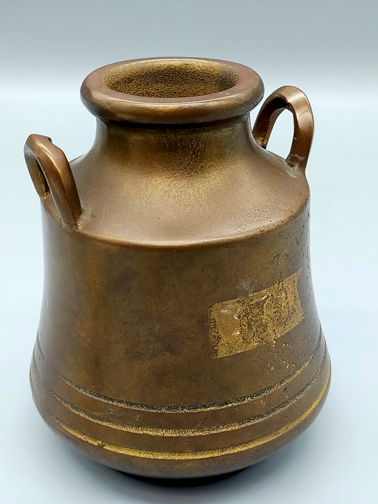 Antike Bronze Kanne Vase  Rustikale Dekoration