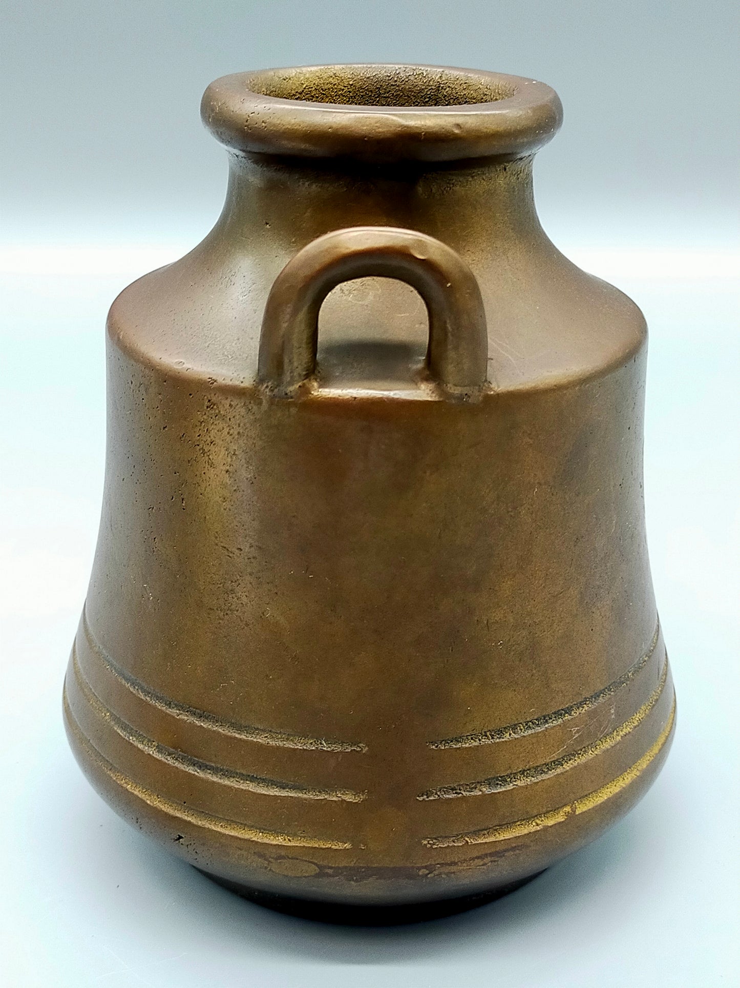 Antike Bronze Kanne Vase  Rustikale Dekoration