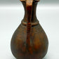 Antike Kupfer Vase Amphore mit Gravur & Zwei Henkeln