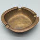 Antiker Messing Aschenbecher Massiver Vintage Aschenbecher