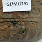 E. Thelen Creation Bronzeschale Brutalistisches Design mit Relief