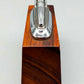Vintage Ronson Tischfeuerzeug Edles Holz & Chrome Design