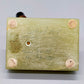 Stilvoller Vintage Schreibtisch Stifthalter aus Onyx Marmor und Messing