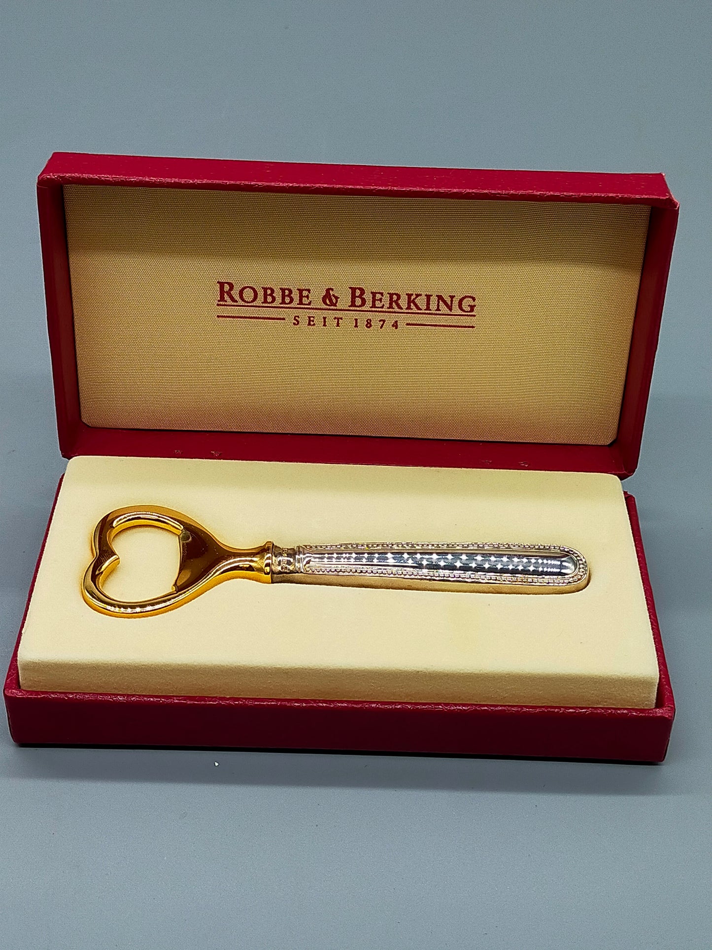 Exklusiver Robbe & Berking Kapselheber Edles Bar Accessoire