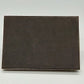 Edler Vintage Notizblockhalter Versilbertes Rillendesign mit Box