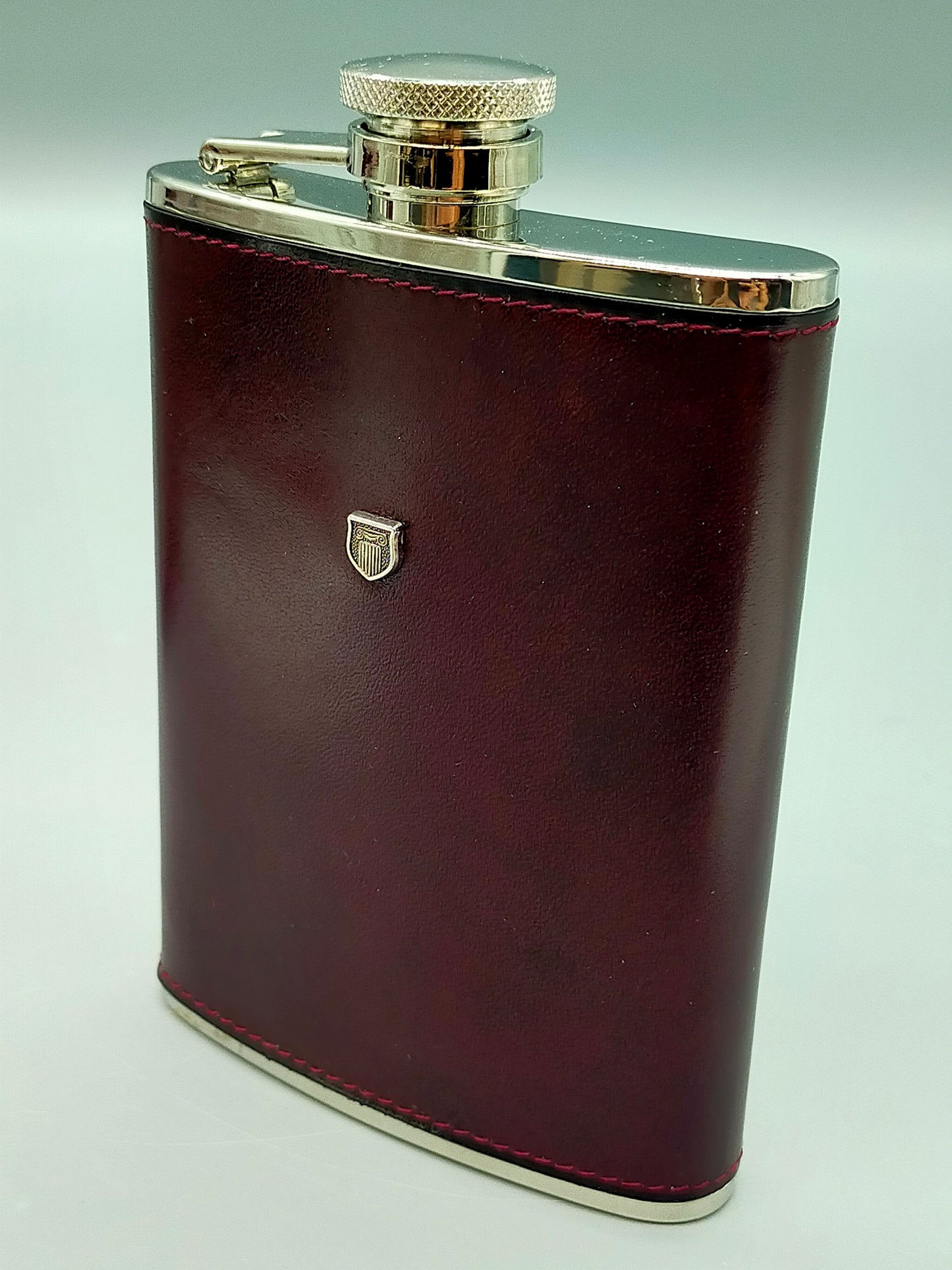 Edler Jérôme Leplat Flachmann Elegantes Leder-Design mit OVP