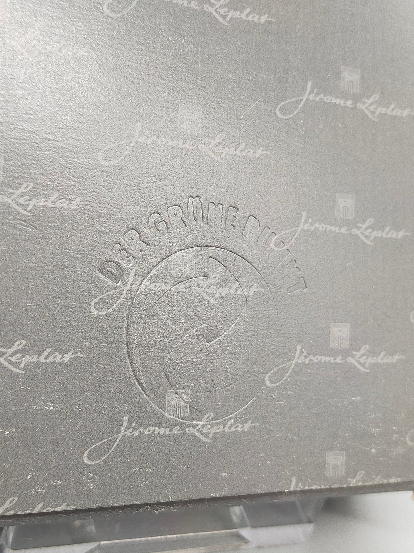 Edler Jérôme Leplat Flachmann Elegantes Leder-Design mit OVP