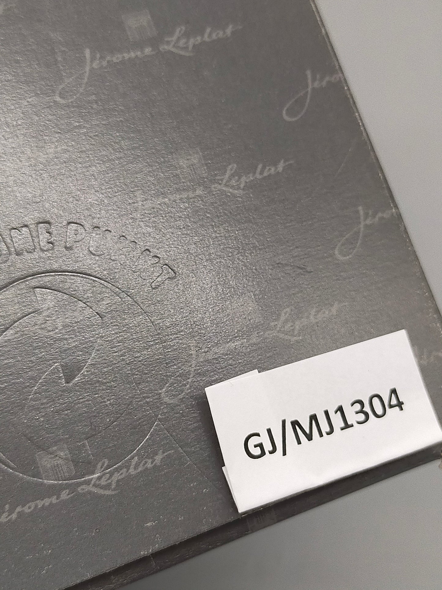 Edler Jérôme Leplat Flachmann Elegantes Leder-Design mit OVP