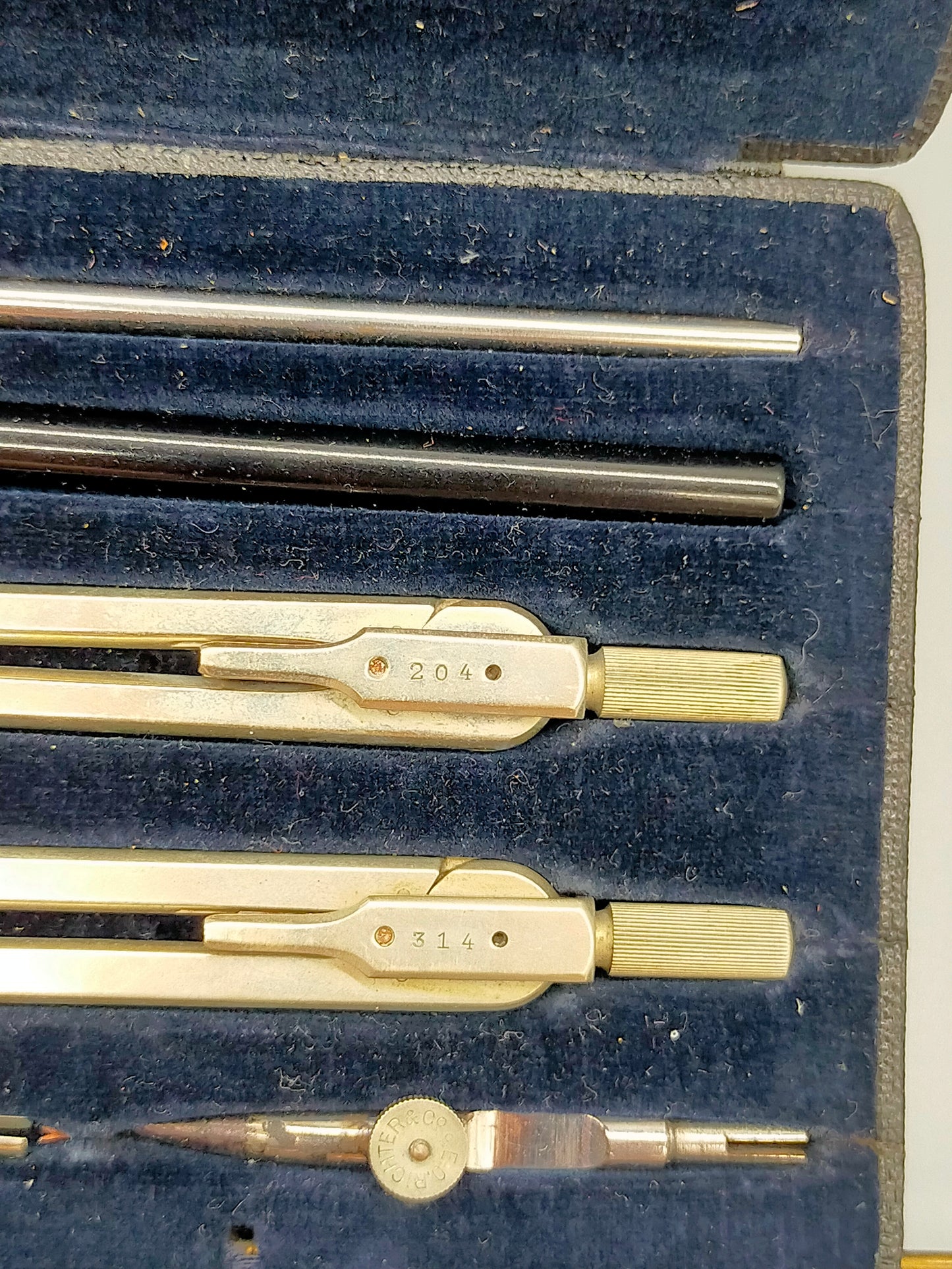 E.O. Richter & Co. Reißzeug Set  Präzisions Zeichenset