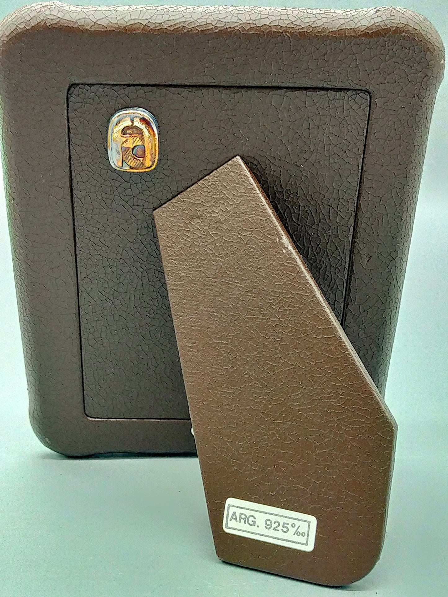 Edler 925er Silber Bilderrahmen Eleganter Fotorahmen mit Box