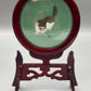 Chinesische Seidenstickerei Doppelseitige Kunst mit Katze