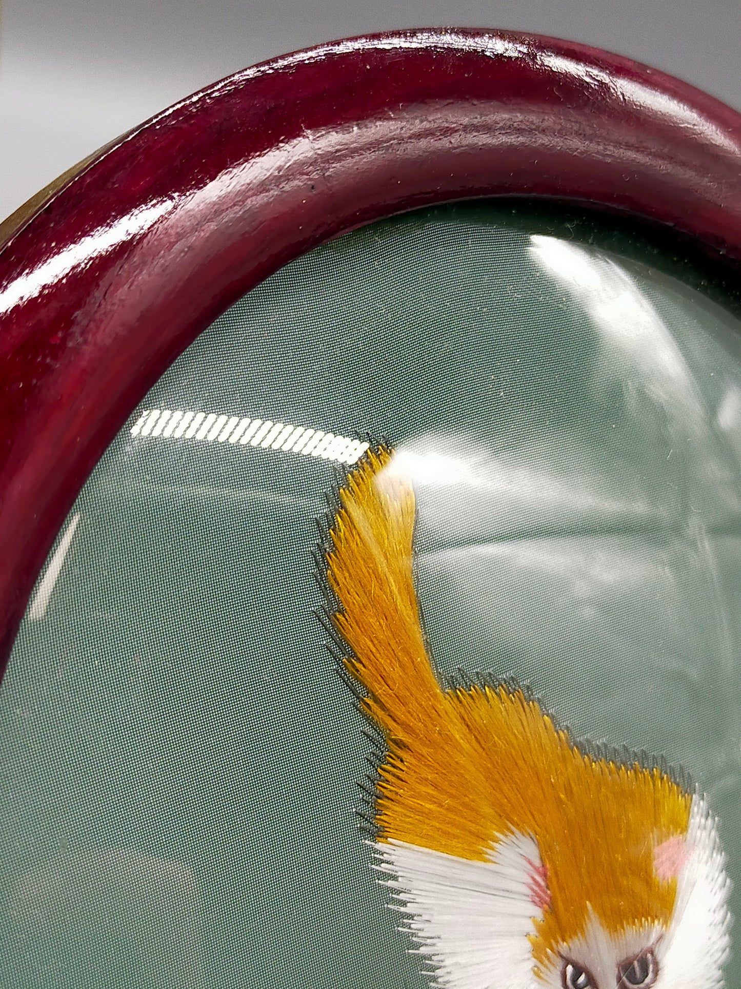Chinesische Seidenstickerei Doppelseitige Kunst mit Katze