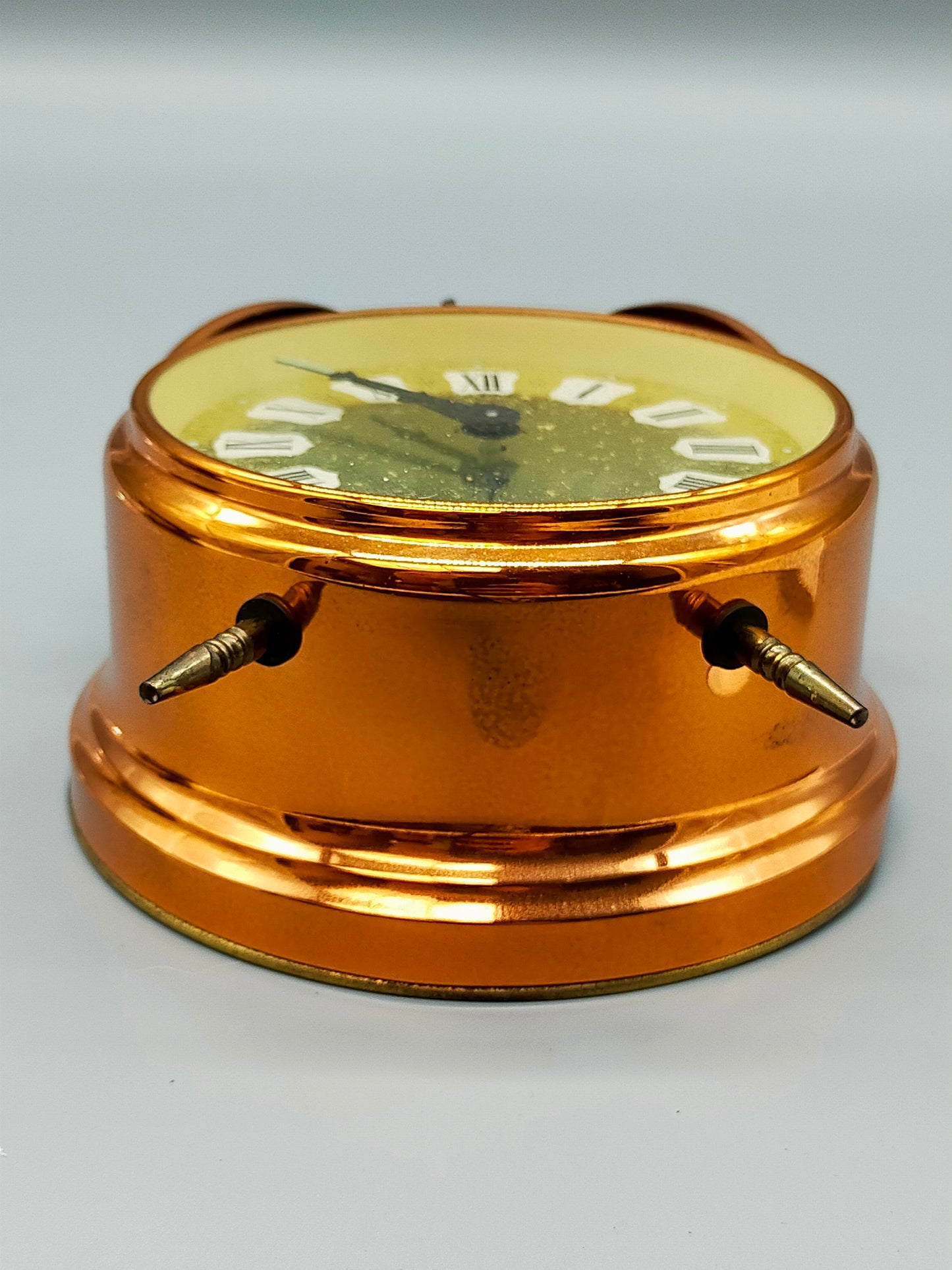 Vintage Europa Doppelglocken Wecker – Klassische Tisch Uhr